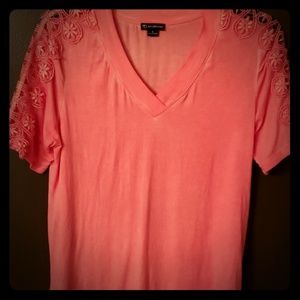 Pink flirty shirt